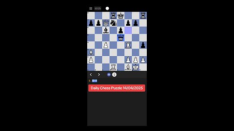 Daily Chess Puzzle 14/04/2025