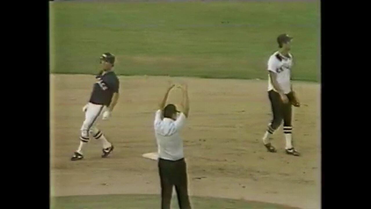Summer 1981 - White Sox Play Intersquad Game in Baseball Strike Shortened Season