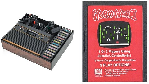 Atari 2600 - Worm War I