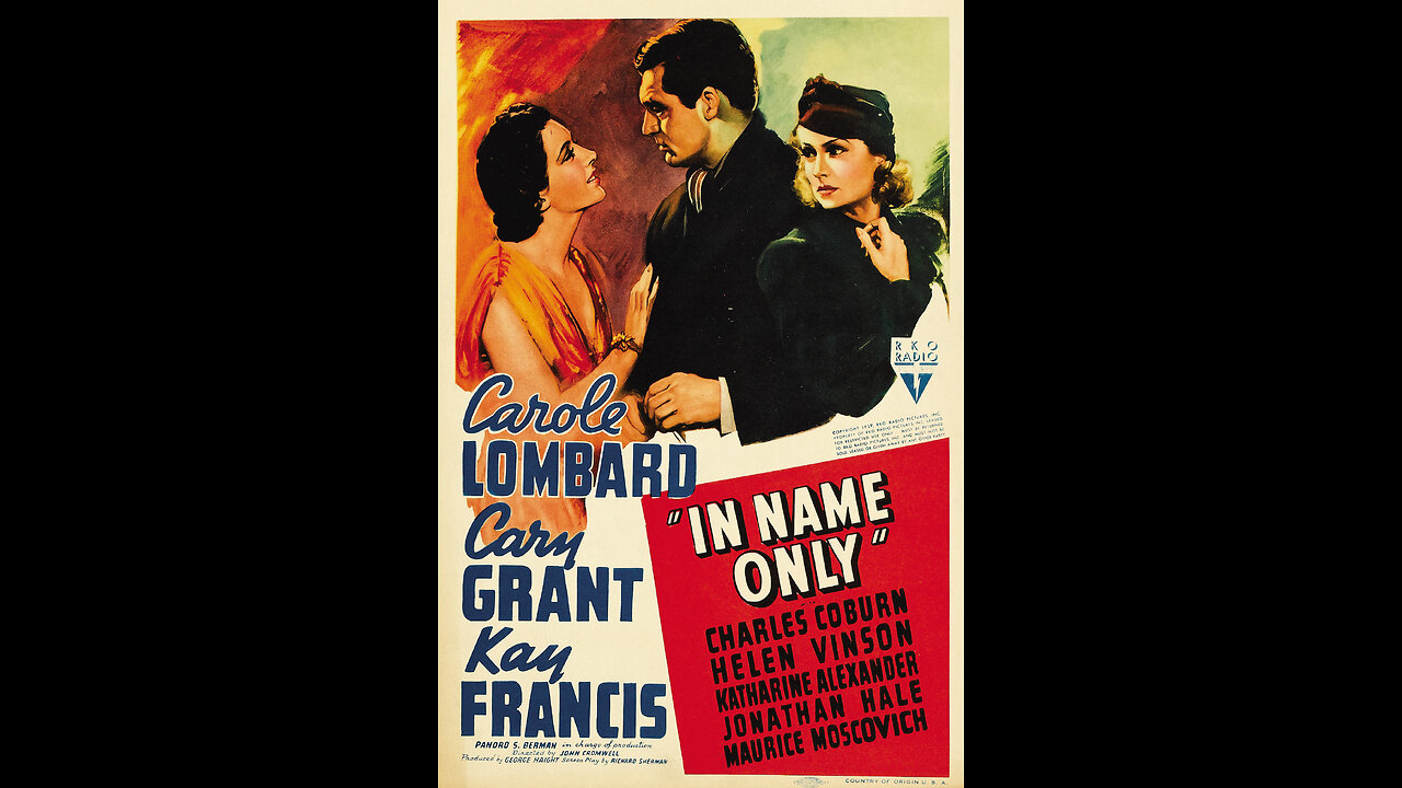 In Name Only [1939]
