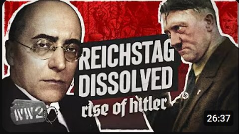 Hindenburg Dissolves the Reichstag 🛑🇩🇪 | Rise of Hitler Ep. 7 (July 1930)