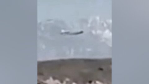 UFO Moves over Los Angeles Hills