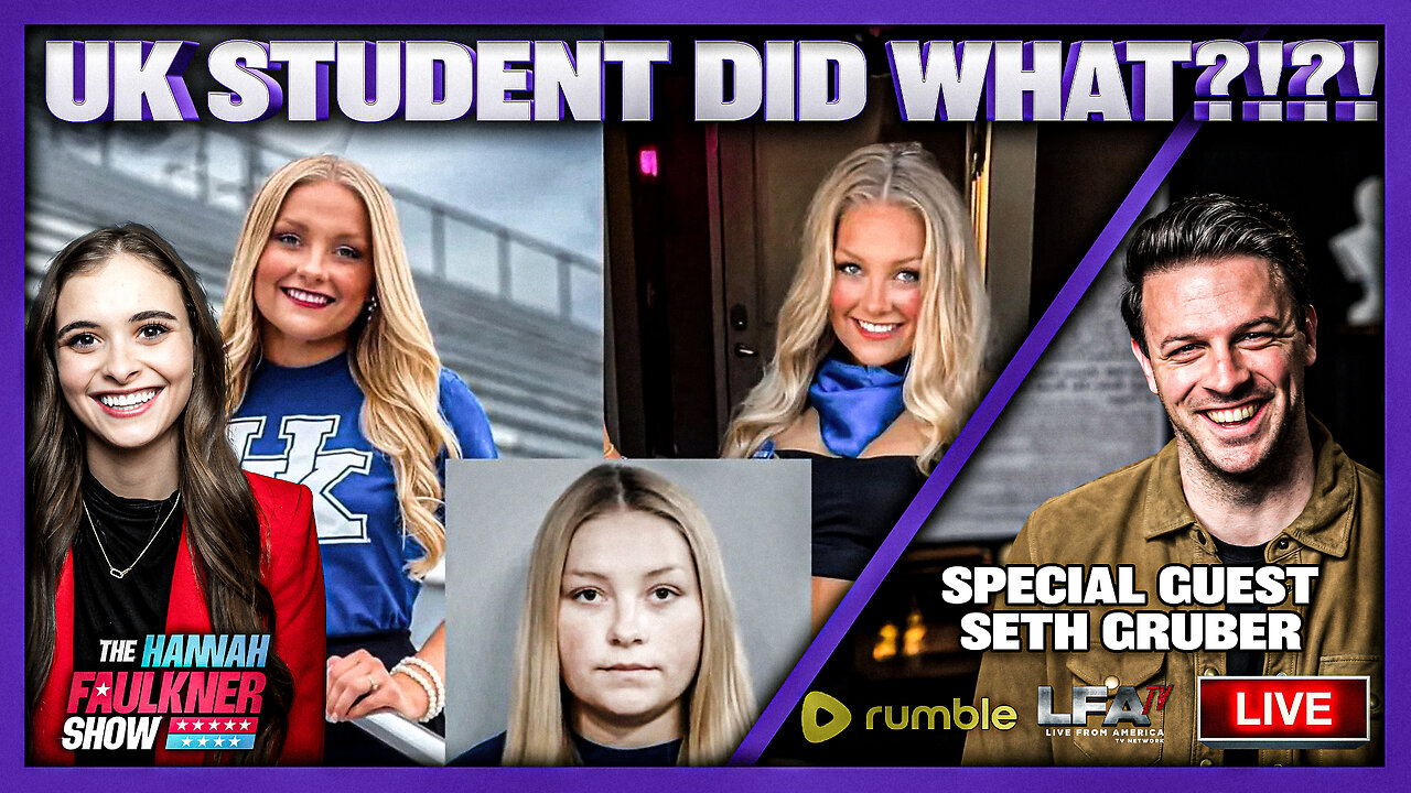 UK STUDENT DID WHAT?!?! | LIVE WITH HANNAH FAULKNER 9.2.25 7PM