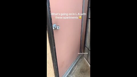 Couple is apartment hunting in Los Angeles California