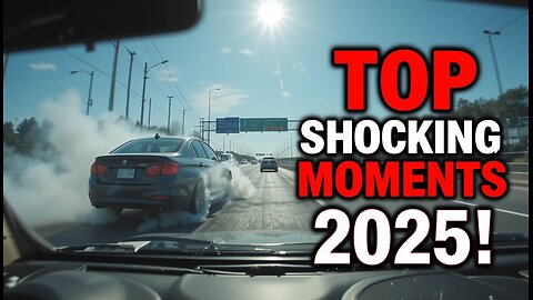 Caught On Dash Cam! TOP Most Shocking Moments ON Road Part 1