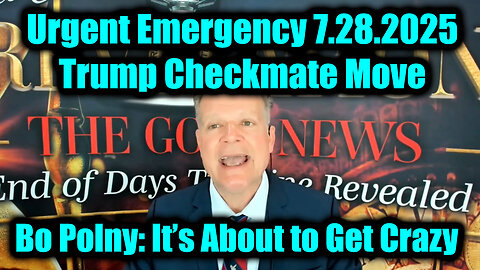 BO. It’s About to Get Crazy. 7-27-25-AT-7PM-CST-05-EST #TRUTH