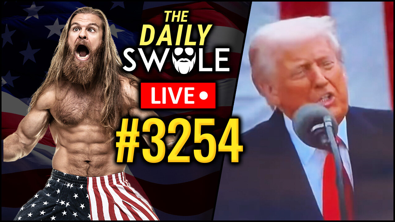 Creatine, Peptides & Orange Man Is EXTRA Orange On CNN Daily Swole #3254