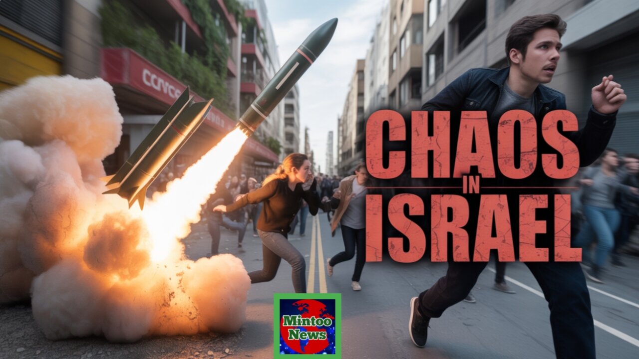 Chaos in Israel after five rounds of missiles attacks by Iran in 30 minutes