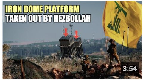 "Hezbollah Barrage Targets and Destroys Israeli Military Sites and Equipment"