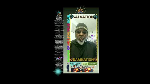 ▪︎SALVATION AND DAMNATION/HEAVEN OR HELL FOR YOUR SOUL▪︎