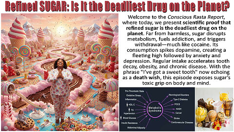 Refined Sugar: the Deadliest Drug on the Planet by Far!