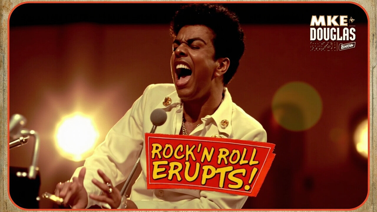Little Richard Explodes on TV! “The Girl Can’t Help It” Live on Mike Douglas Show ~ Portrait Format