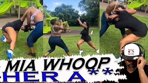 Mia Whooping A Pretty Woman at The Park