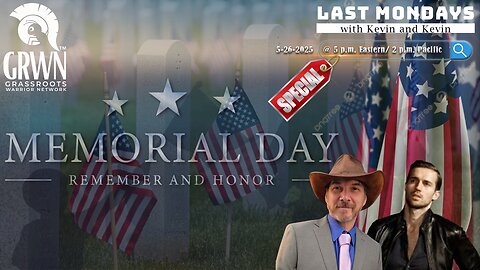 Memorial Day Last Mondays livestream