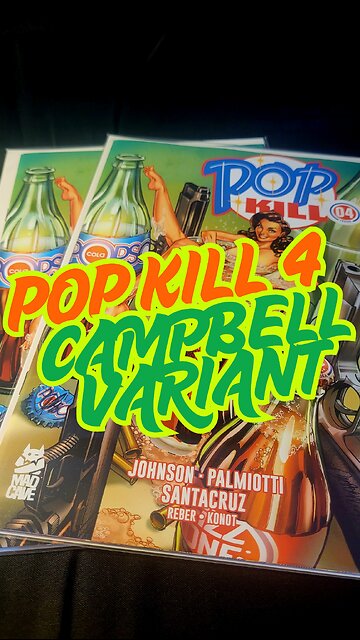 POP KILL 4 J. SCOTT CAMPBELL VARIANT 915COLLECTORS #915collectors #jscottcampbell #comics