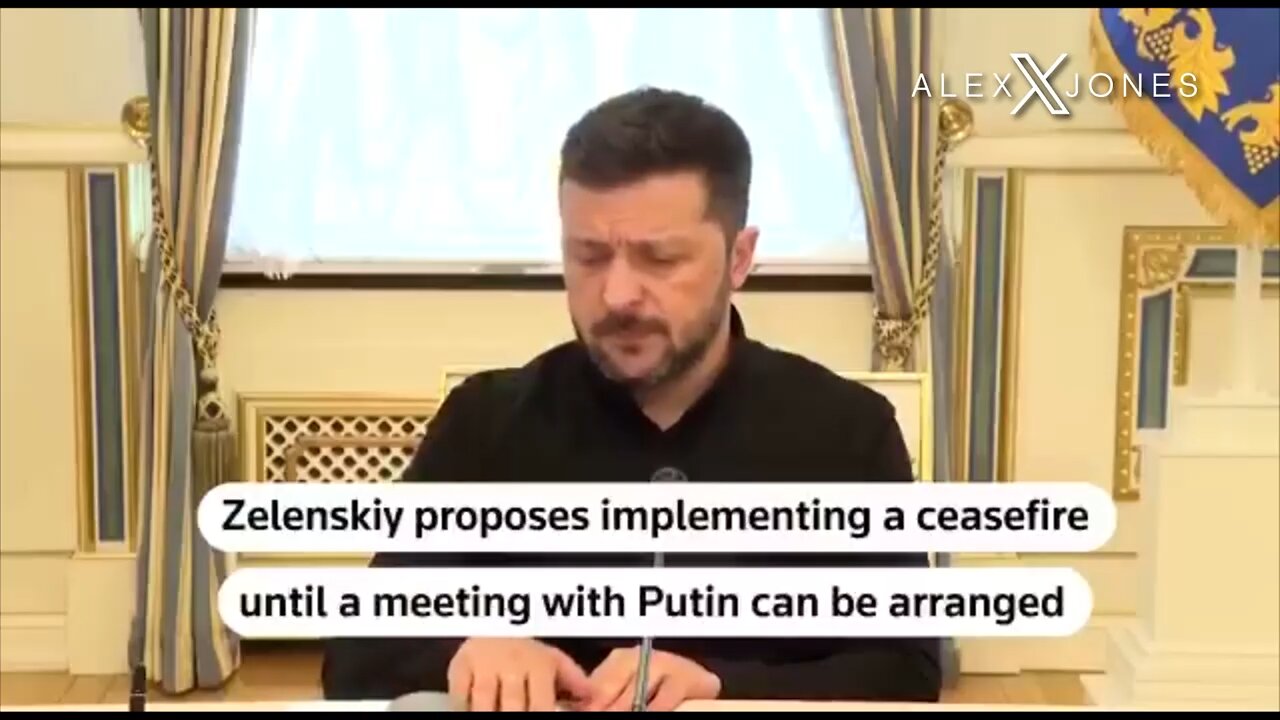 Zelensky Begs For Ceasefire
