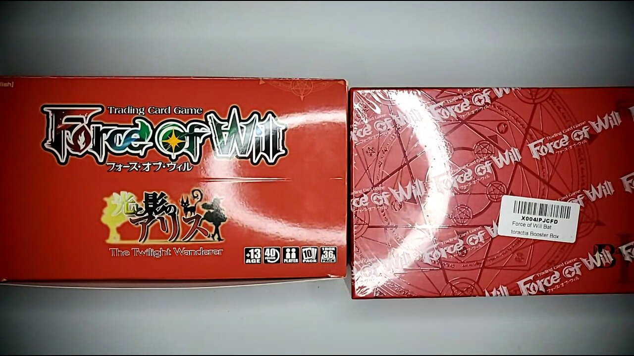 Force of Will TCG box opening: Twilight Wanderer and Battle for Attoractia (maybe)