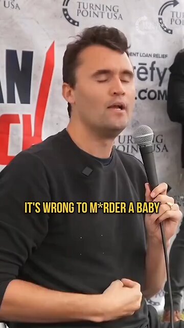 Is #abortion right or wrong? Listen to Charlie Kirk opinion #charliekirk #japd #rip #Utah #maga