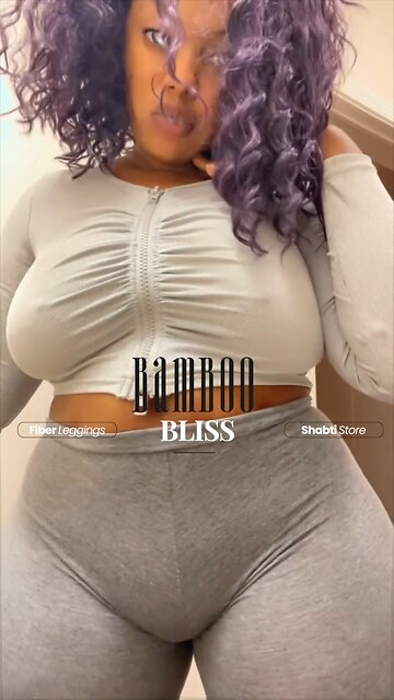 Bamboo Bliss Fiber Leggings🔥