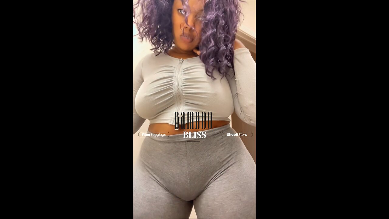 Bamboo Bliss Fiber Leggings🔥