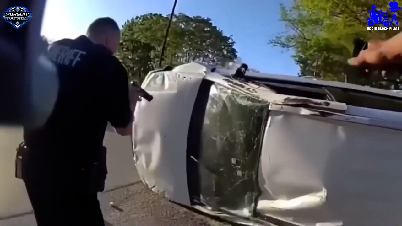 Chase and Cuffs: Multiple Offenses Caught on Camera