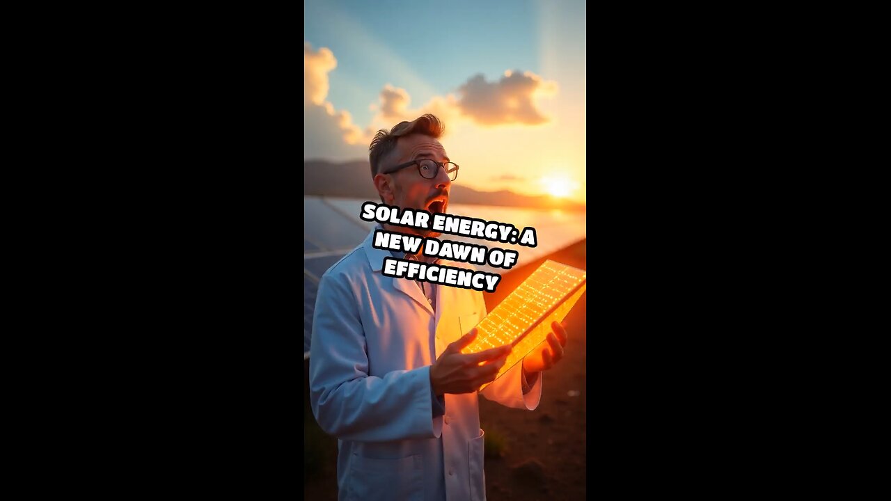 Solar Energy: A New Dawn of Efficiency