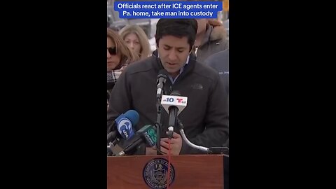 Officials react after ICE agents take man into custody at Montgomery County home.