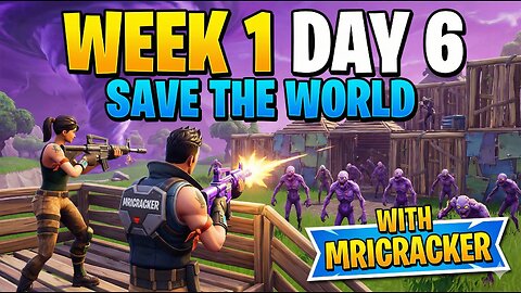 Saturday Night Grind! 🌙 Week 1 Day 6 STW | MRiCracker