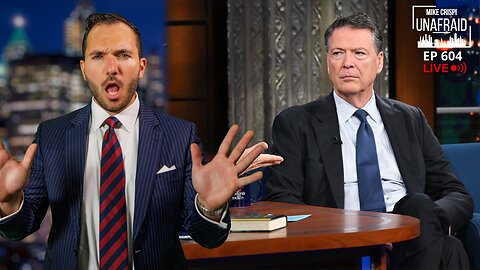 JAMES COMEY CELEBRATED ACROSS CABLE FOR “8647” THREAT | MIKE CRISPI UNAFRAID 5.21.25 @10AM