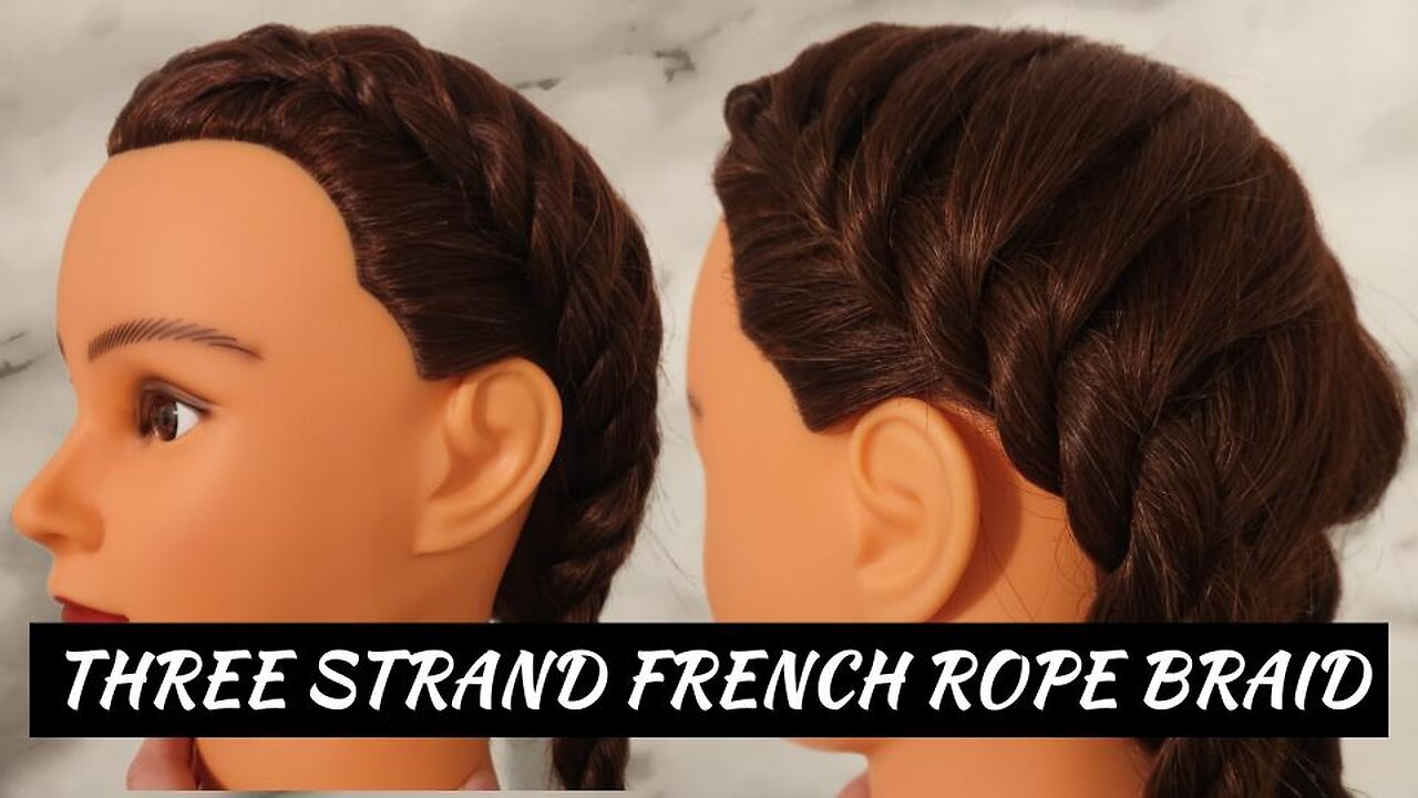 How To Three-Strand French Rope Braid | A Beginner's Step By Step Guide