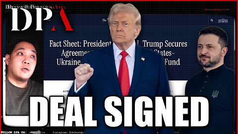 ZELENSKYY FINALLY BEND THE KNEES - sign Trump's US-Ukr mineral deal: Reconstruction Investment Fund!