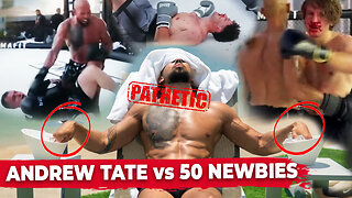 Andrew Tate Beats Up 50 Untrained Fans & Thinks He's God
