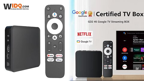 🖥️ Google Certified TV Box 4K Android 12 Streaming Power! 🔥