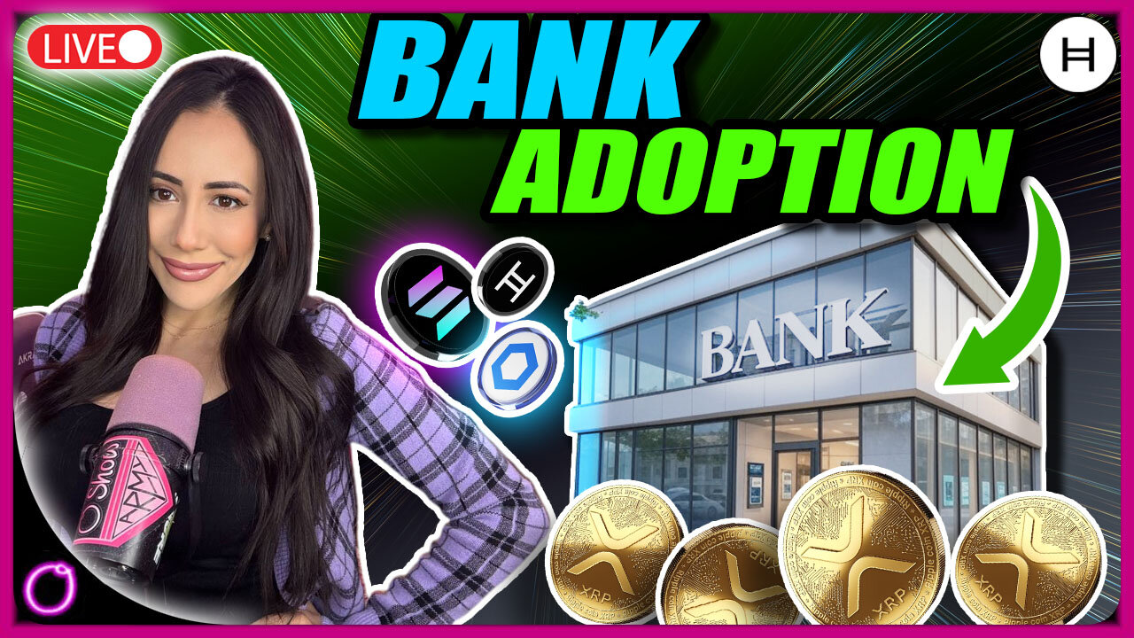 U.S. BANKS ADOPTING XRP?! (URGENT Updates For LINK HBAR SOL)