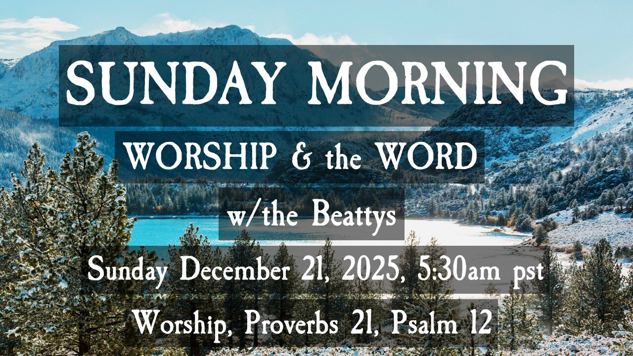 🌞 SUNDAY MORNING ✝️