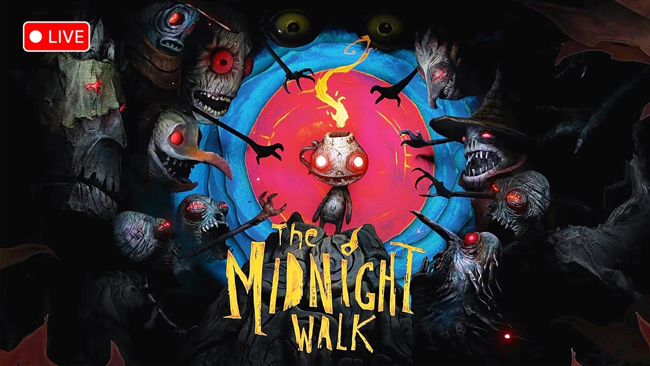 🔴 LIVE | The Midnight Walk Full Playthrough | w/SCRIM 🔴