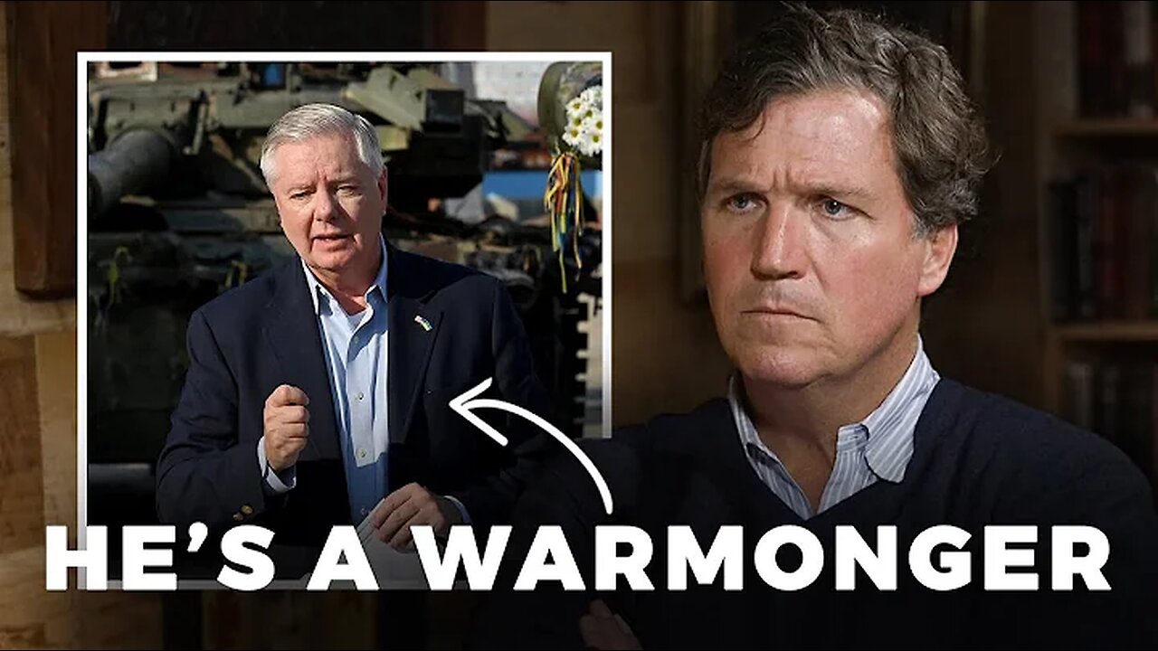 Tucker Exposes Neocon Lindsey Graham for 10 Straight Minutes