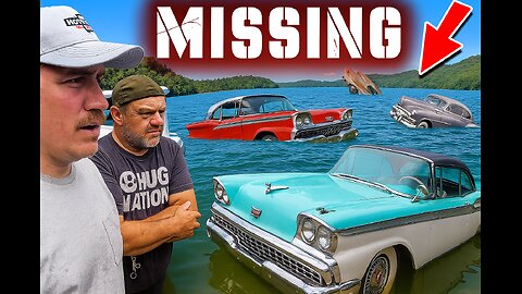 1-Year Missing: Uncovered Classic Car Graveyard 70ft DEEP Underwater!