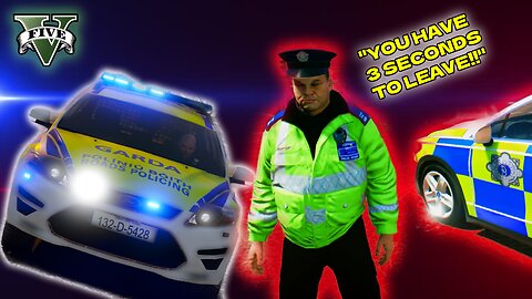 Trolling Power-Tripping Garda in GTA RP!
