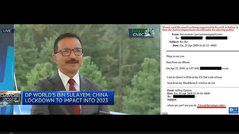 Epstein: "Where are you? Are you ok, I LOVED THE TORTURE VIDEO." [Massie ID's Sultan Ahmed Bin Sulayem who Epstein was talking to.]