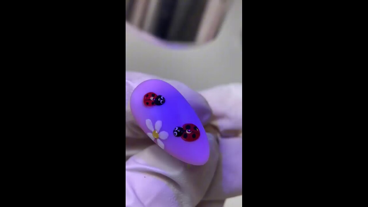 Nail Extension with a Twist! 🔴🔵 Red & Blue Mix Magic 💫