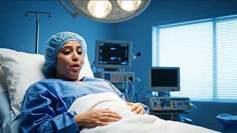 "The doctor told the lady that the baby turned out to be a monkey."الف مبروك يا مدام قرد 😂😂😂