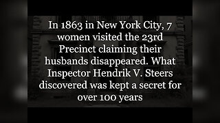 Daemonicus - The Secret of New York's 23rd Precinct - ScaryHorror Stories