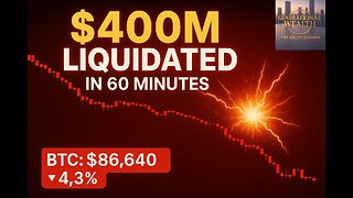 CRYPTO CRASH: $400M Liquidated in 60 Minutes - Bitcoin, Ethereum, XRP Analysis