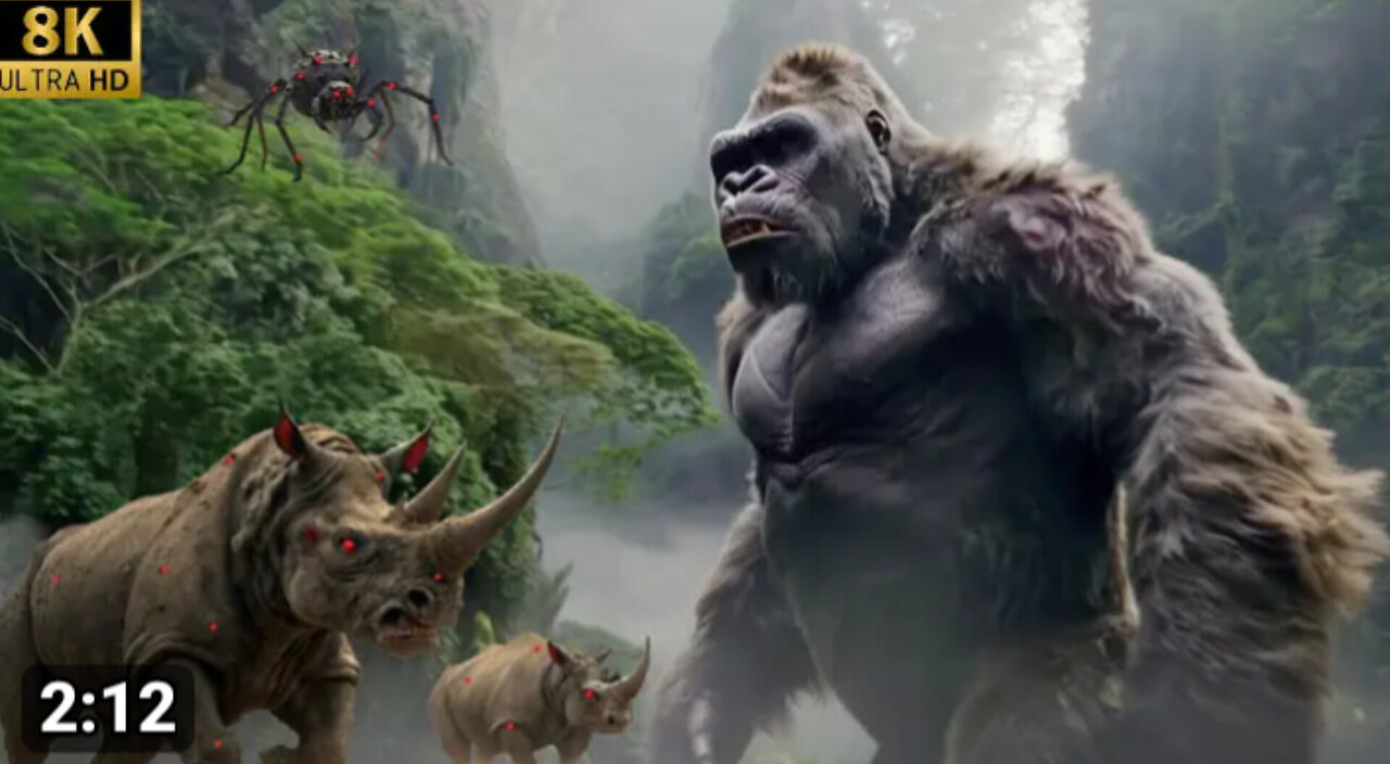 English animals giant king kong