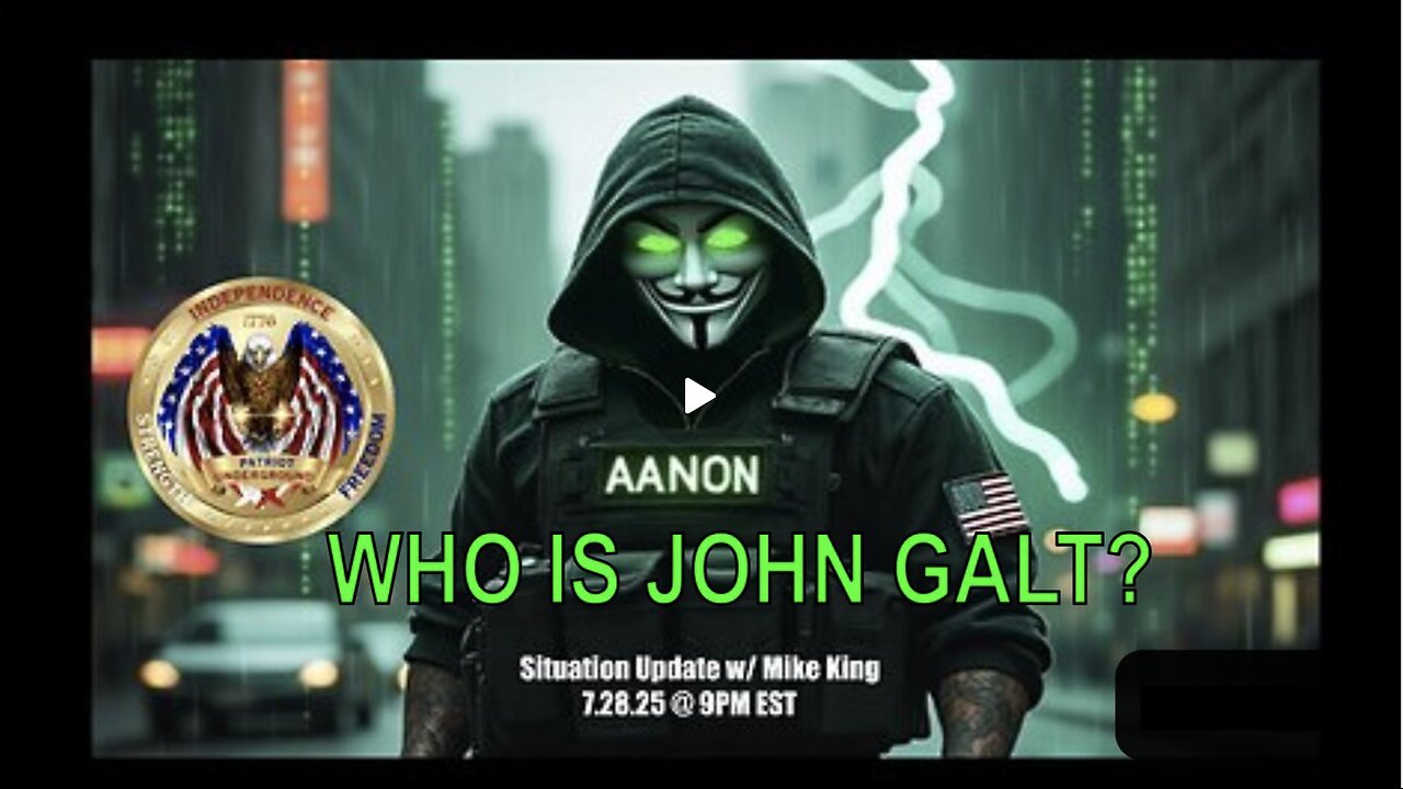 PATRIOT UNDERGROUND W/ MIKE KING- THE EPSTEIN SAGA DECODE. HUMILIATION OF POWELL WHO IS John Galt?