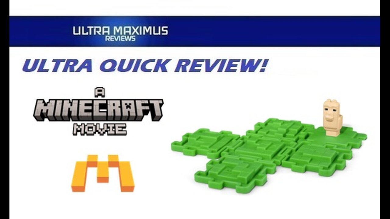 💥 Ultra Quick Review A Minecraft Movie | McDonald's Toy Lama Set