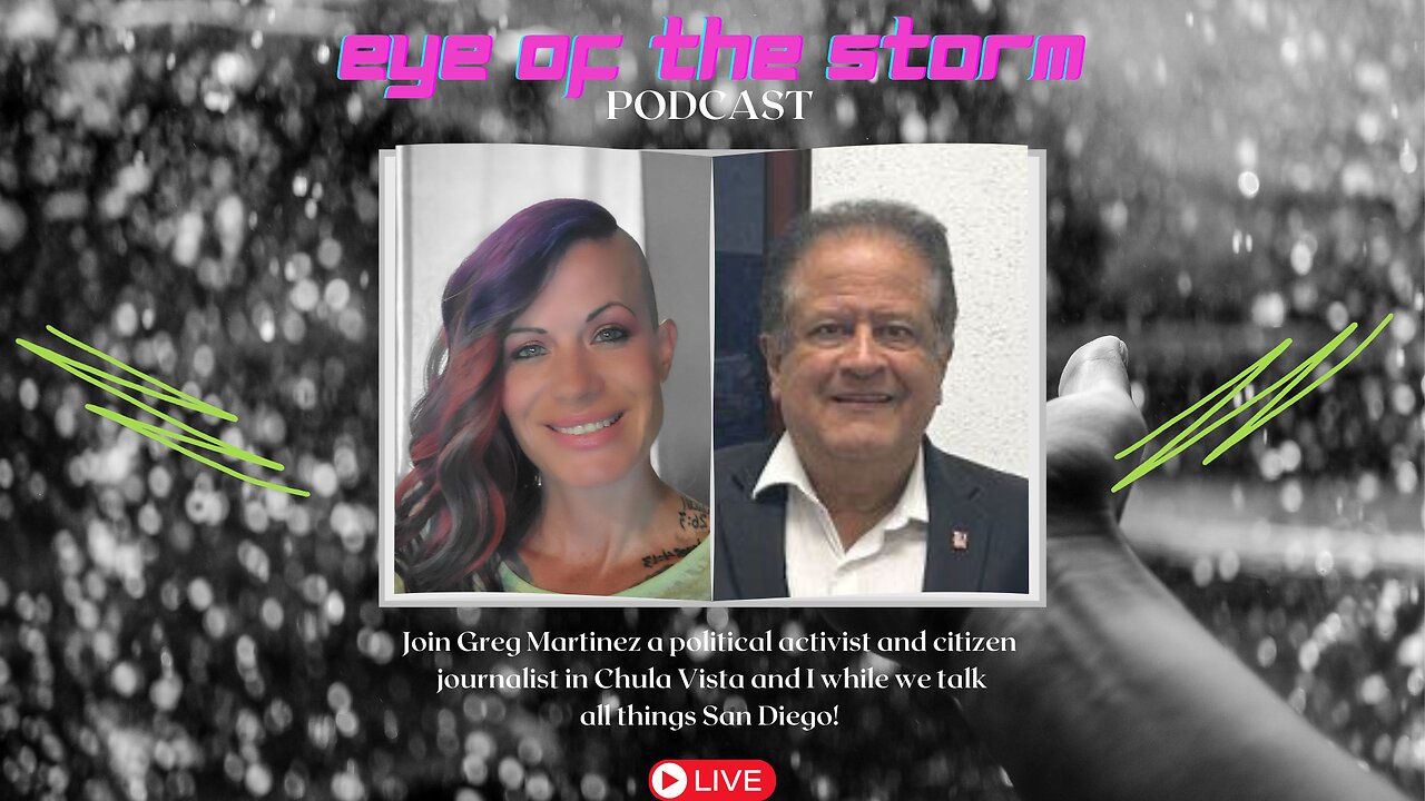 Eye of the STORM Podcast LIVE S2 E44 04/28/25 with Greg Martinez