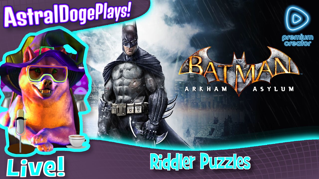 Batman: Arkham Asylum ~LIVE!~ Riddler Puzzles