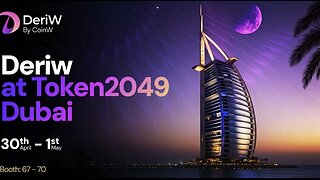 DeriW Dominates Token2049 Dubai with Gasless, 80K TPS Perpetual DEX